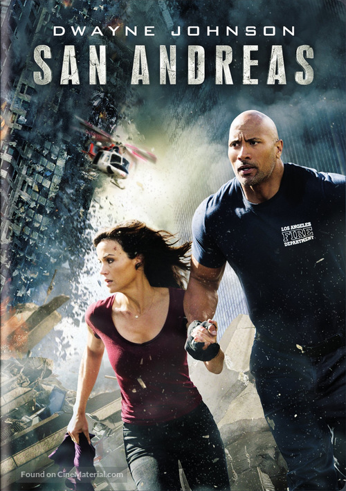San Andreas - DVD movie cover