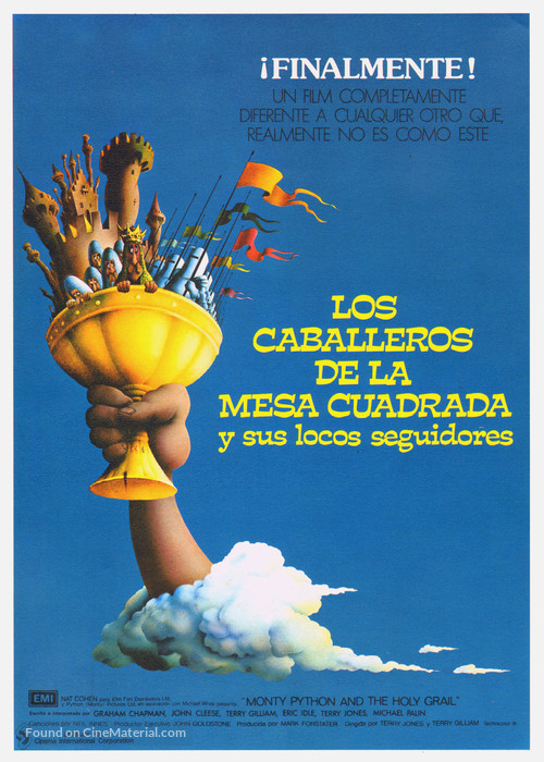Monty Python and the Holy Grail - Spanish Movie Poster