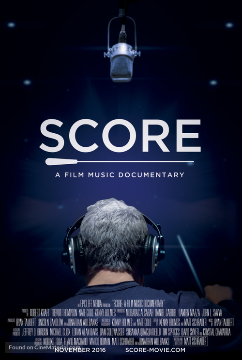 SCORE: A Film Music Documentary - Movie Poster