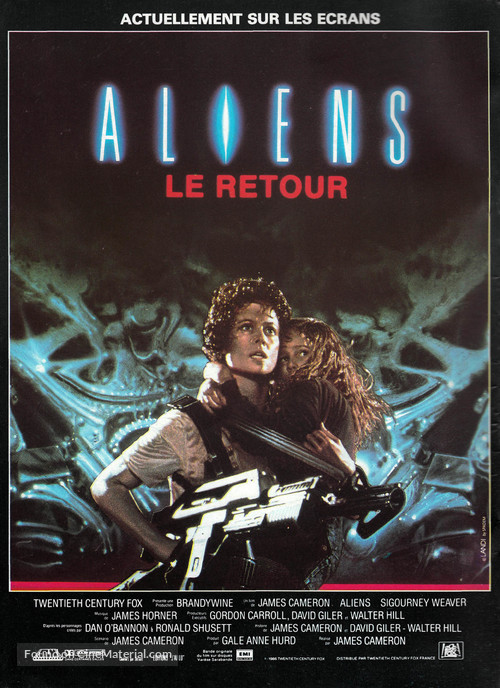 Aliens - French Movie Poster