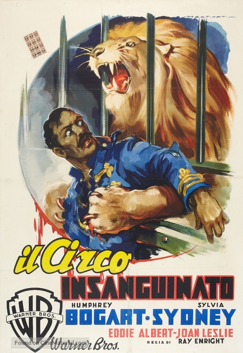 The Wagons Roll at Night - Italian Movie Poster