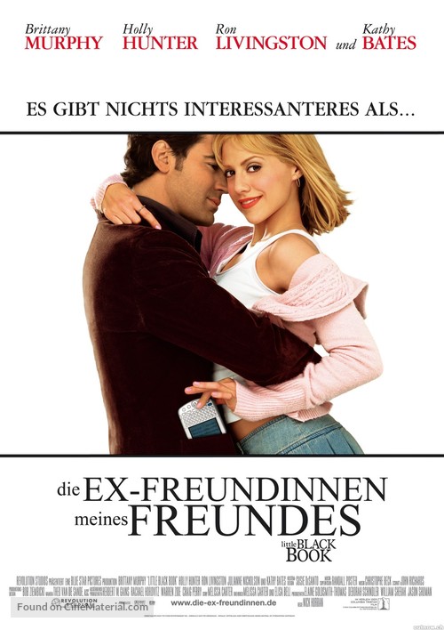 Little Black Book - German Theatrical movie poster