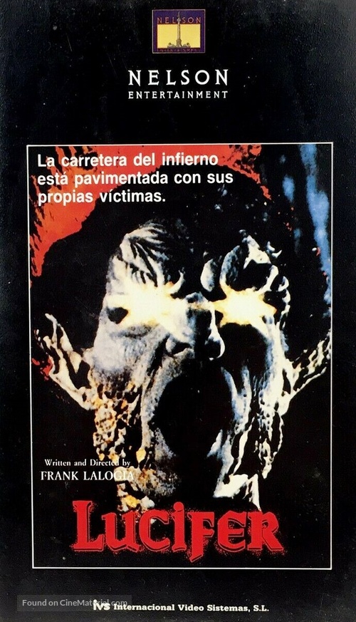 Fear No Evil - Spanish VHS movie cover