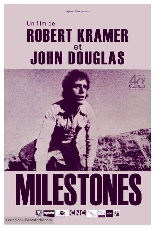 Milestones - French Movie Poster