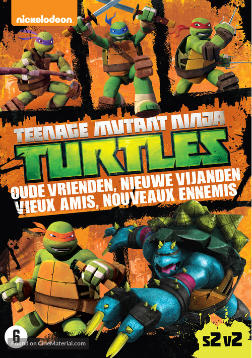 &quot;Teenage Mutant Ninja Turtles&quot; - Dutch DVD movie cover