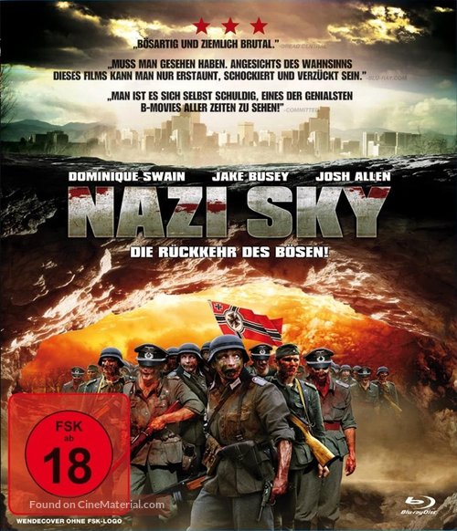 Nazis at the Center of the Earth - German Movie Cover