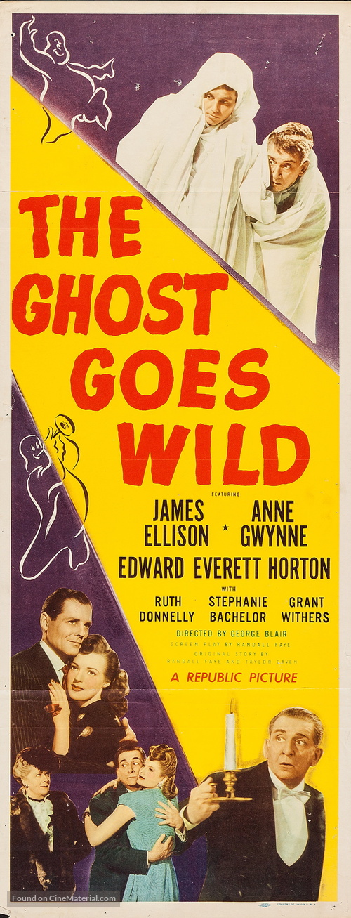 The Ghost Goes Wild (1947) movie poster