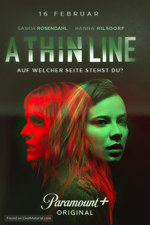 &quot;A Thin Line&quot; - German Movie Poster