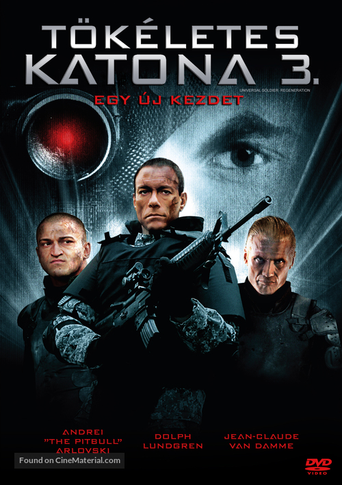 Universal Soldier: Regeneration - Hungarian Movie Cover