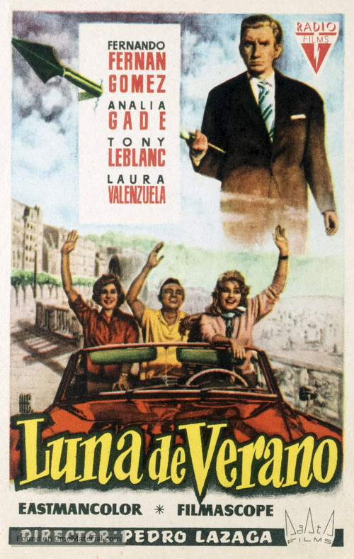 Luna de verano - Spanish Movie Poster