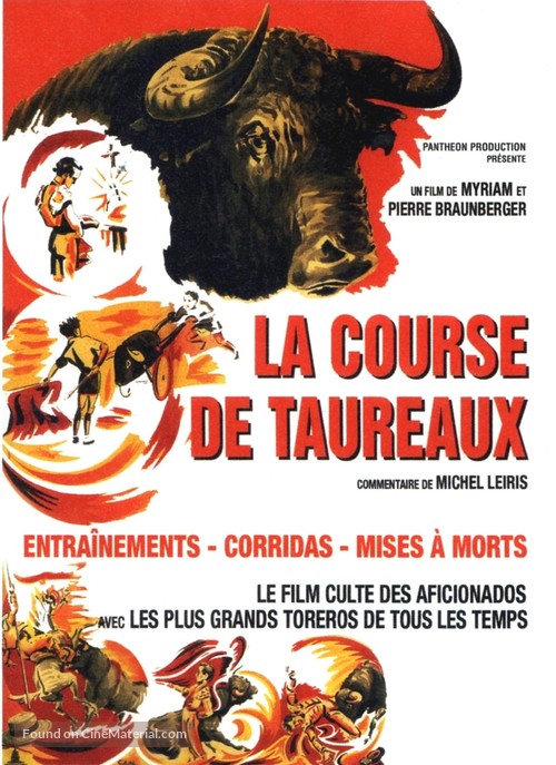 La course de taureaux - French Movie Poster