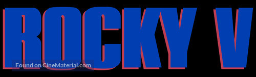 Rocky V - Logo