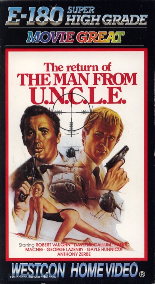 The Return of the Man from U.N.C.L.E.: The Fifteen Years Later Affair - British Movie Cover