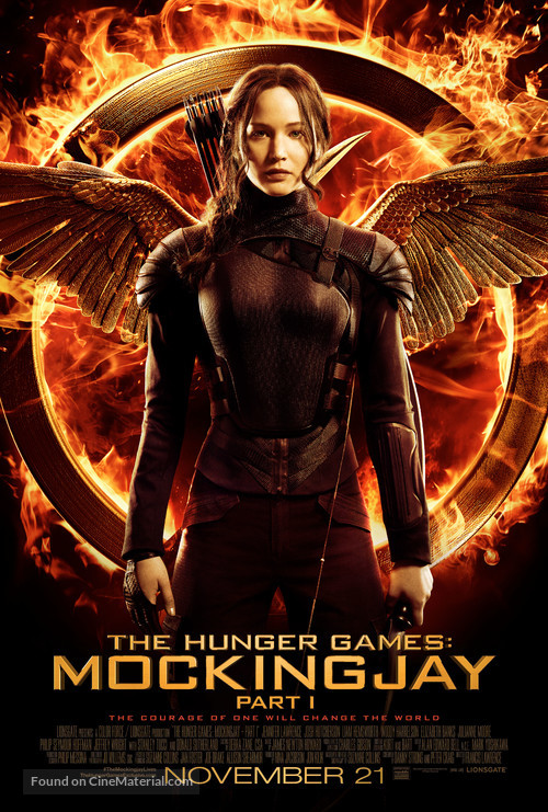 The Hunger Games: Mockingjay - Part 1 - Theatrical movie poster