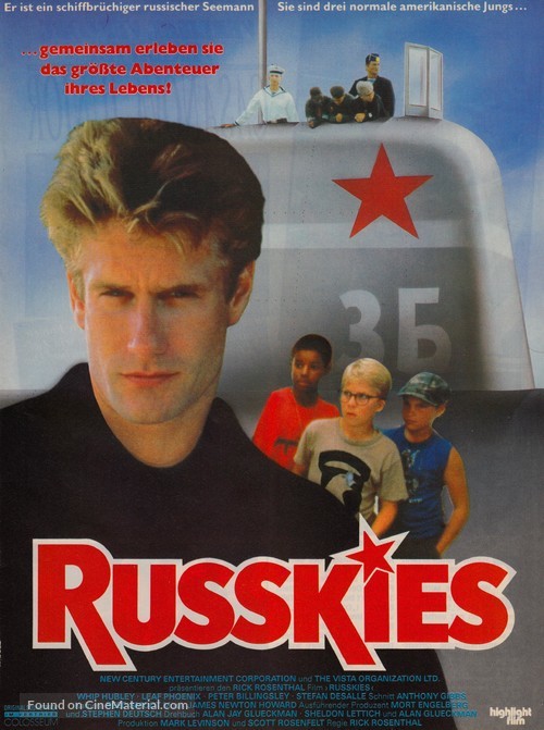 Russkies - German Movie Poster