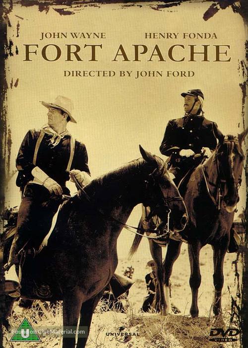 Fort Apache - British DVD movie cover