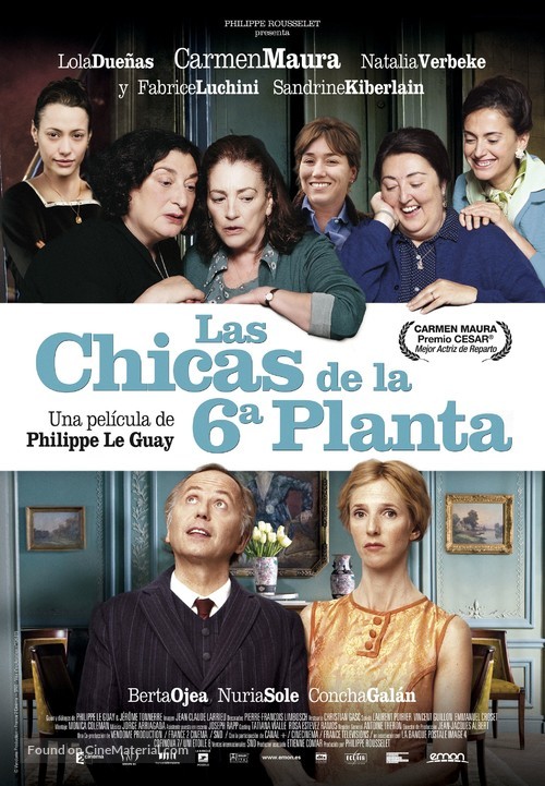Les femmes du 6&egrave;me &eacute;tage - Spanish Movie Poster