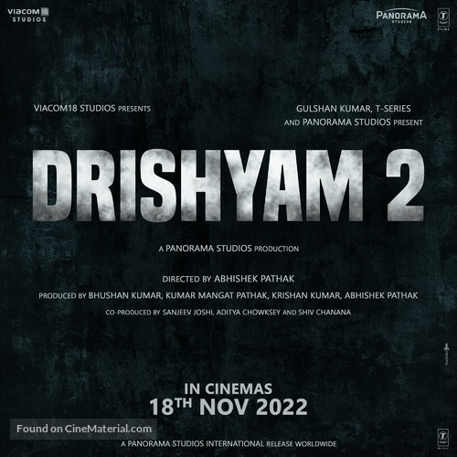 Drishyam 2 - Indian Movie Poster