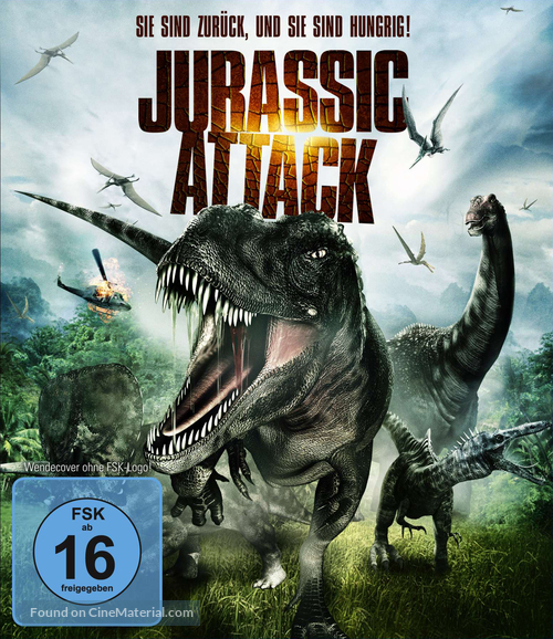 Jurassic Attack - German Blu-Ray movie cover