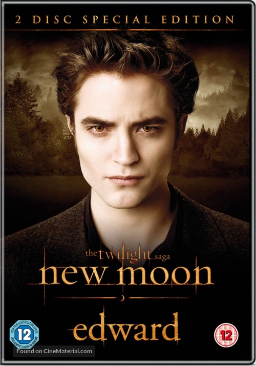 The Twilight Saga: New Moon - British Movie Cover