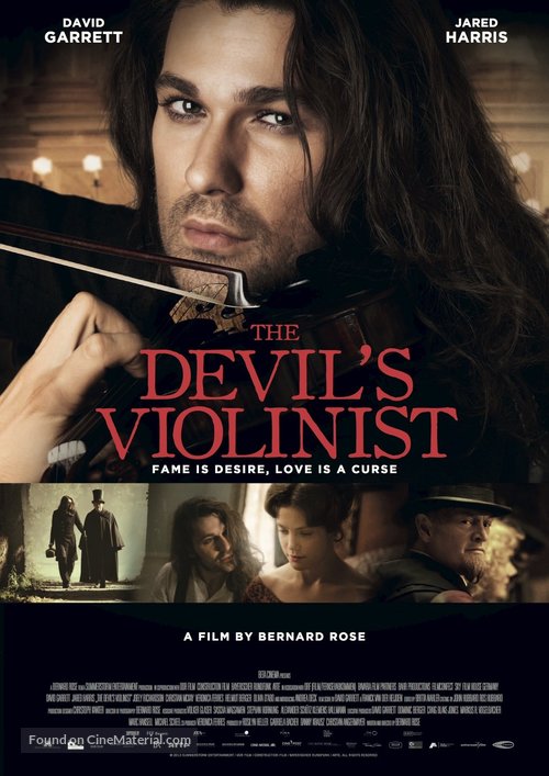 The Devil&#039;s Violinist - German Movie Poster