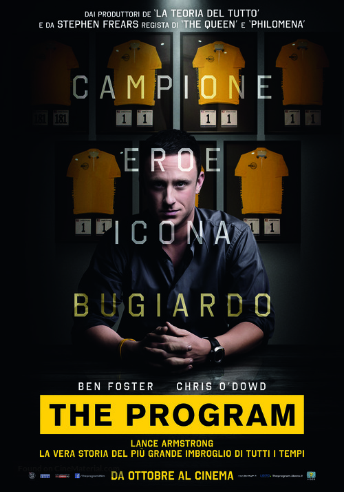 The Program - Italian Movie Poster