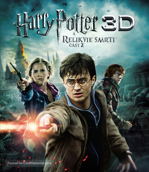 Harry Potter and the Deathly Hallows - Part 2 - Czech Blu-Ray movie cover