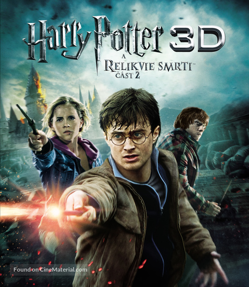 Harry Potter and the Deathly Hallows: Part II - Czech Blu-Ray movie cover