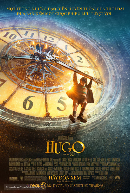 Hugo - Vietnamese Movie Poster