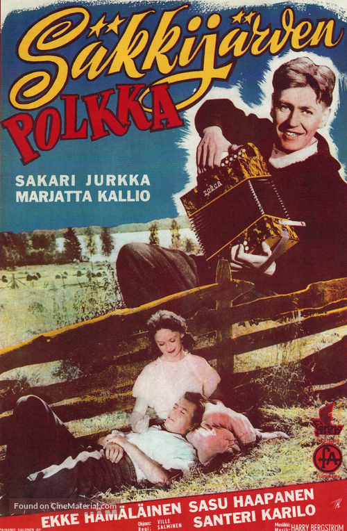 S&auml;kkij&auml;rven polkka - Finnish Movie Poster