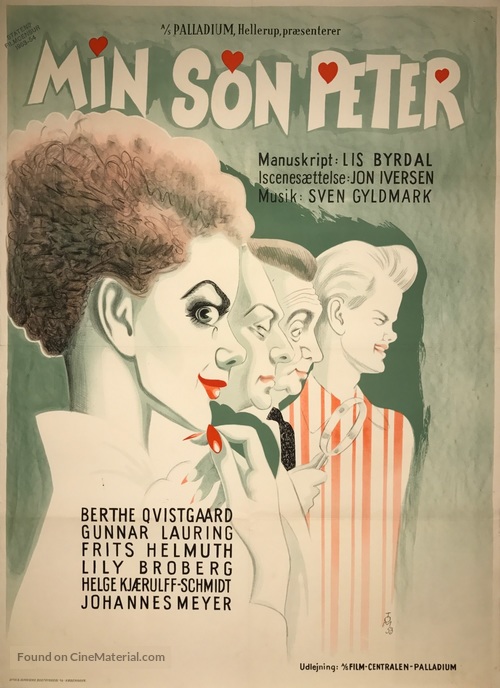 Min s&oslash;n Peter - Danish Movie Poster