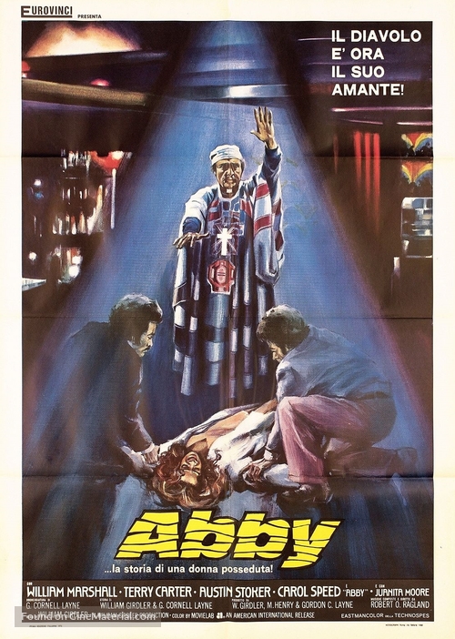Abby - Italian Movie Poster