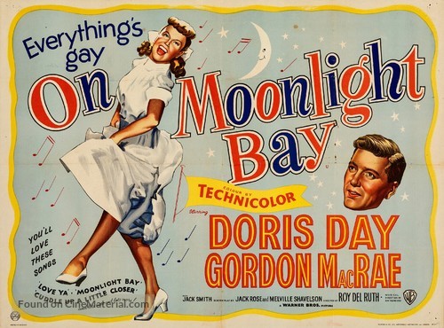 On Moonlight Bay - British Movie Poster