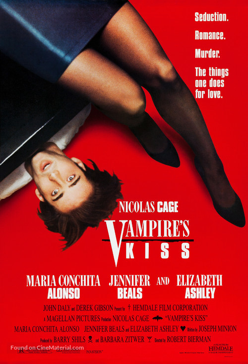 Vampire&#039;s Kiss - Movie Poster