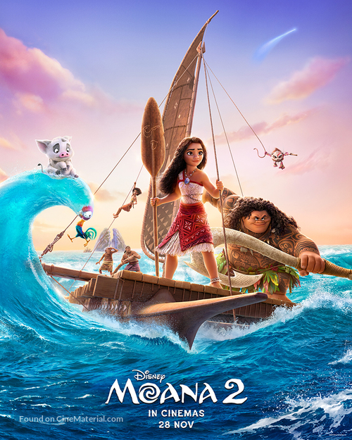 Moana 2 - Malaysian Movie Poster