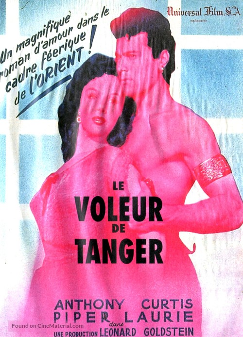 The Prince Who Was a Thief - French Movie Poster