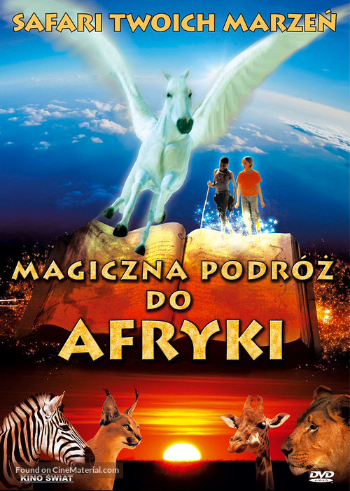 Magic Journey to Africa - Polish DVD movie cover