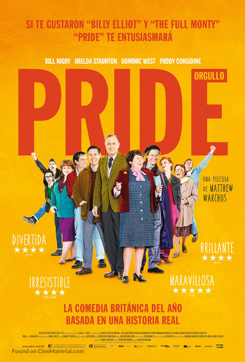 Pride - Spanish Movie Poster