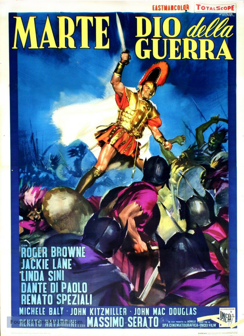 Marte, dio della guerra - Italian Movie Poster