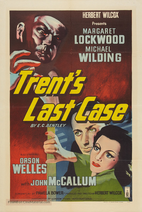 Trent&#039;s Last Case - British Movie Poster