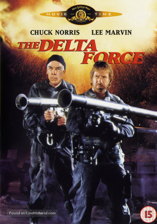 The Delta Force - British DVD movie cover