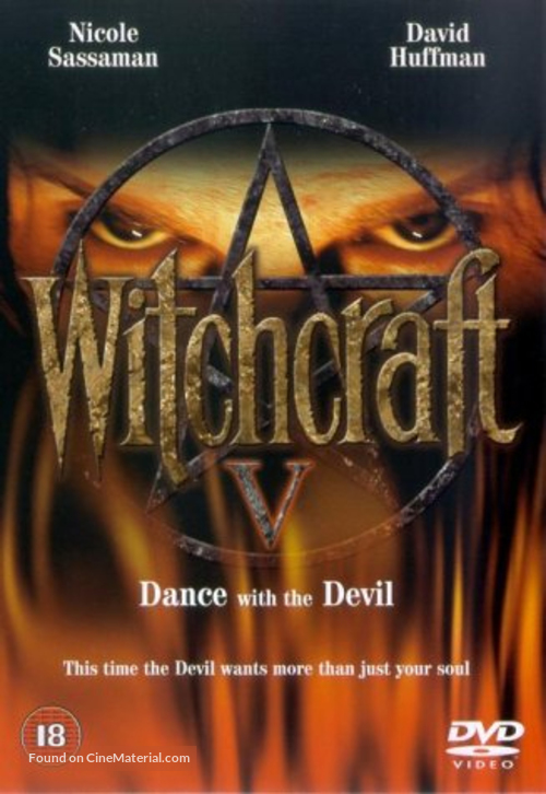 Witchcraft V: Dance with the Devil - British Movie Cover