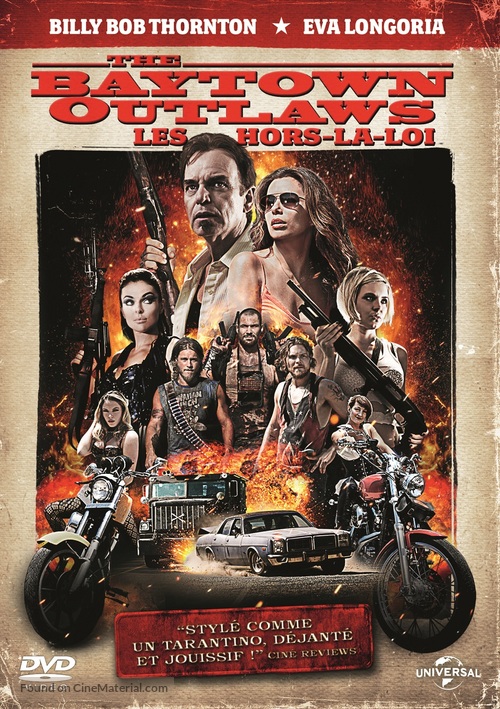 The Baytown Outlaws - Canadian DVD movie cover