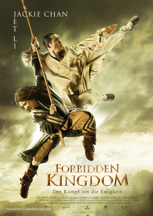 The Forbidden Kingdom - German Movie Poster