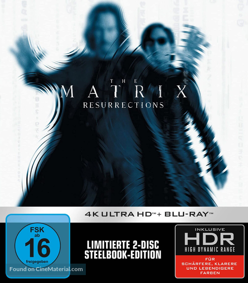 The Matrix Resurrections - German Movie Cover