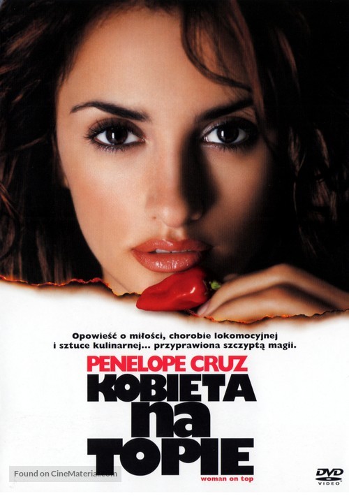 Woman on Top - Polish DVD movie cover