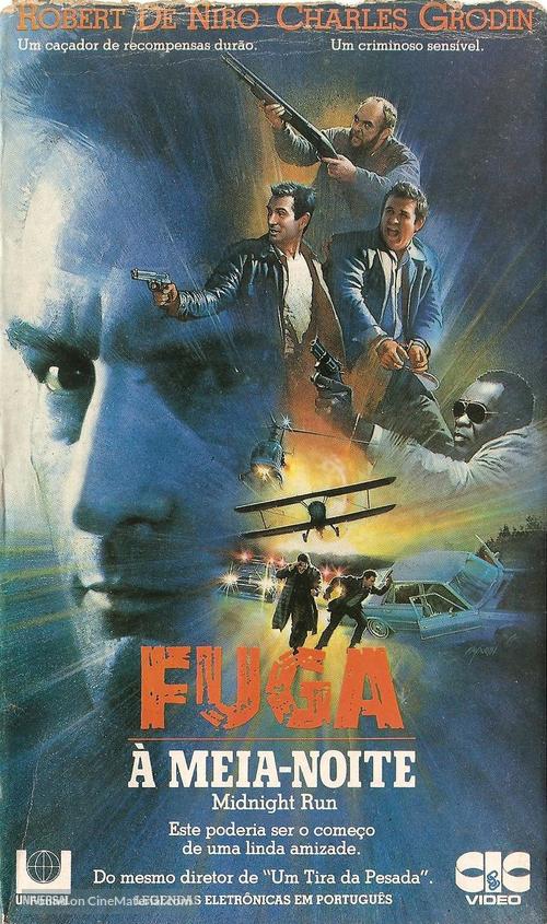 Midnight Run - Brazilian VHS movie cover