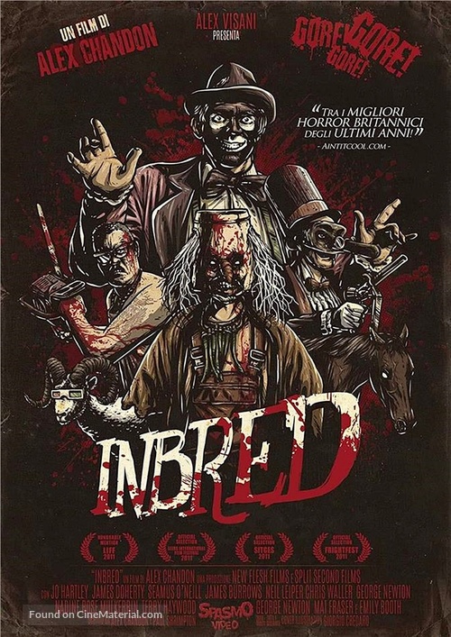 Inbred - Italian DVD movie cover