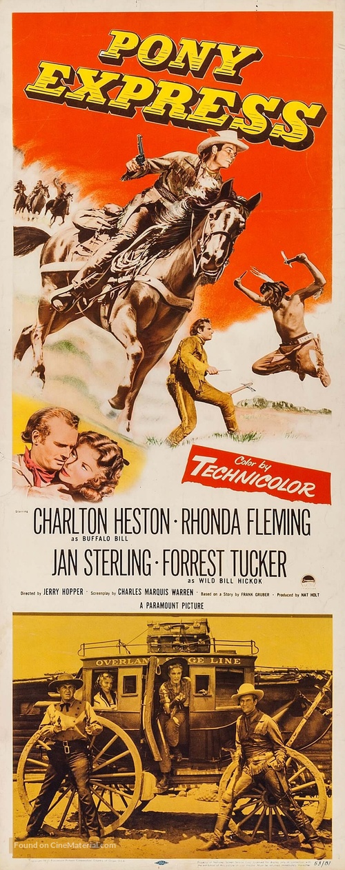 Pony Express - Movie Poster