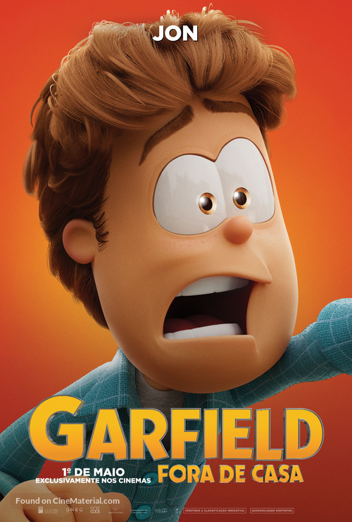 The Garfield Movie - Brazilian Movie Poster